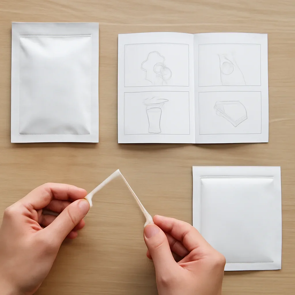 At-home sample collection and return steps for microbiome test Chandler