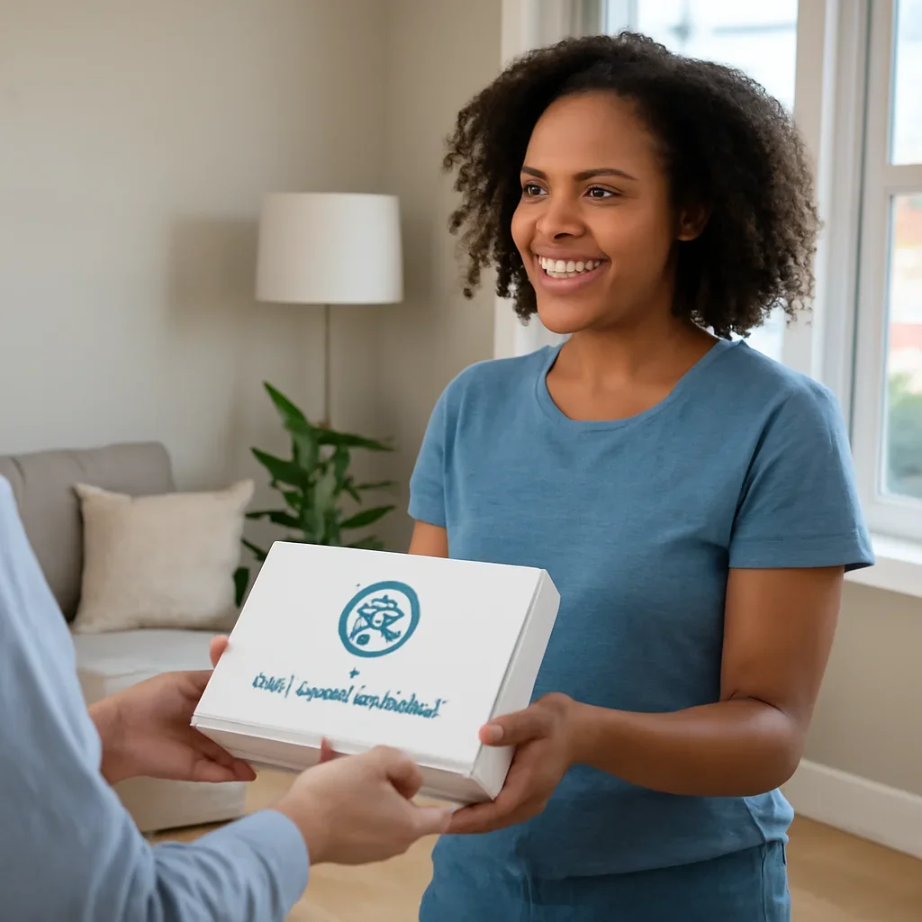 At-home gut microbiome testing process for customers in Charlotte North Carolina