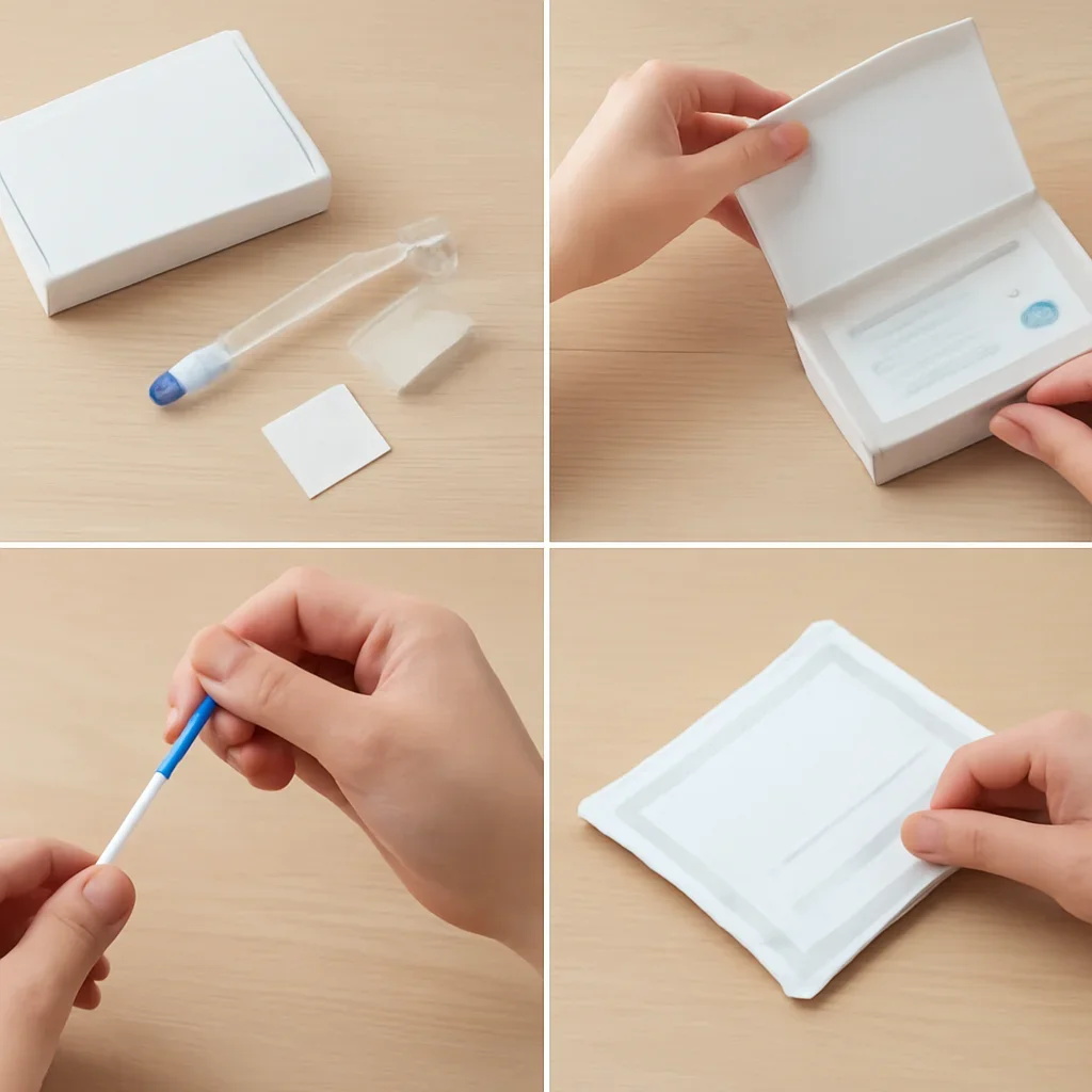 At-home stool sample collection and gut microbiome testing process in Charlotte North Carolina