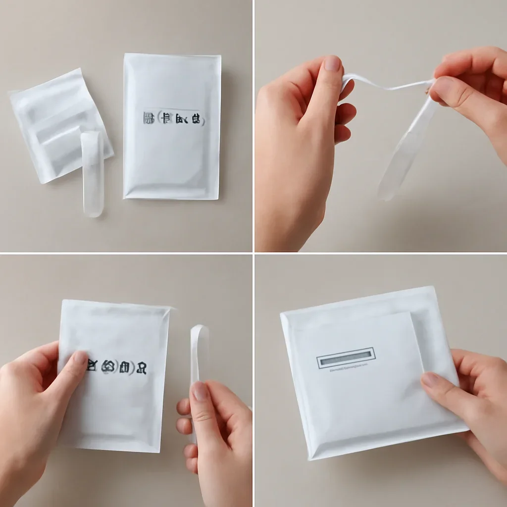 At-home sample collection and return steps for microbiome test Lubbock