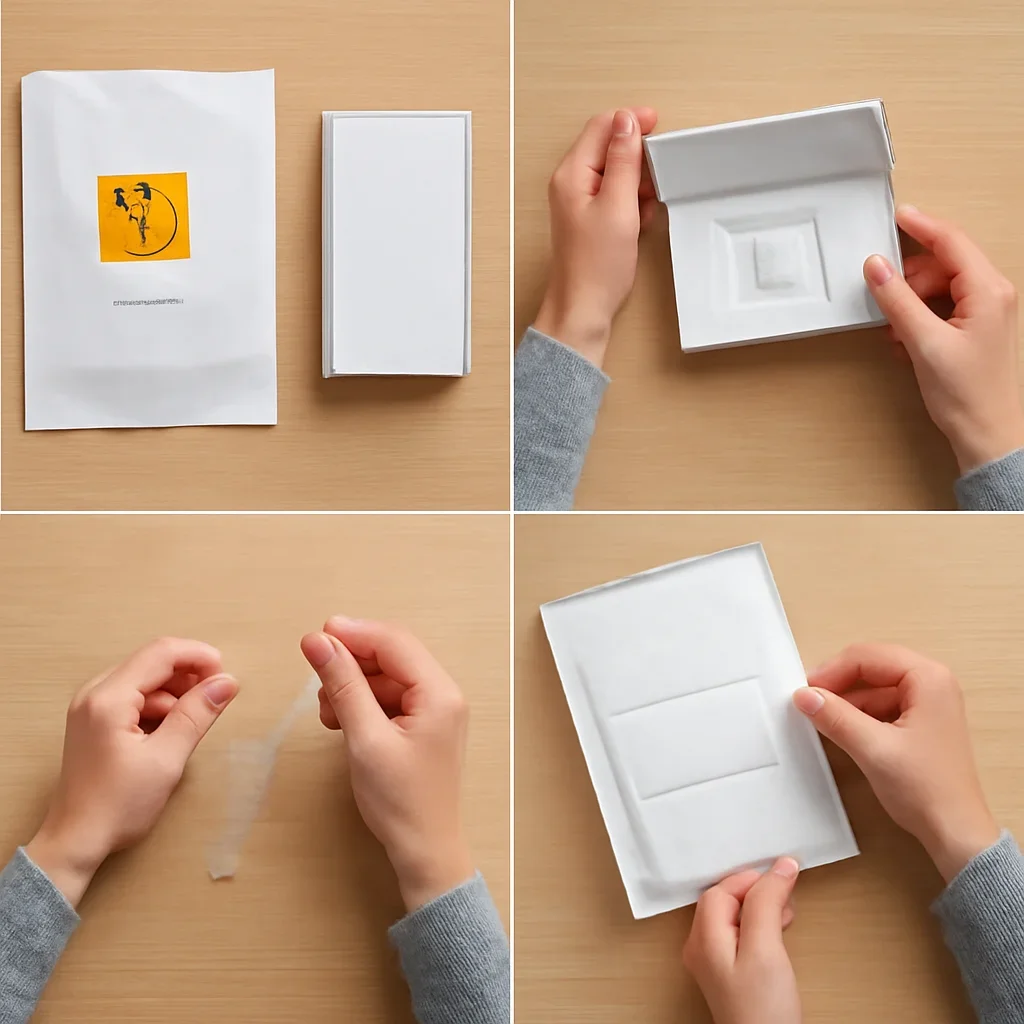 At-home sample collection and return steps for microbiome test San Francisco