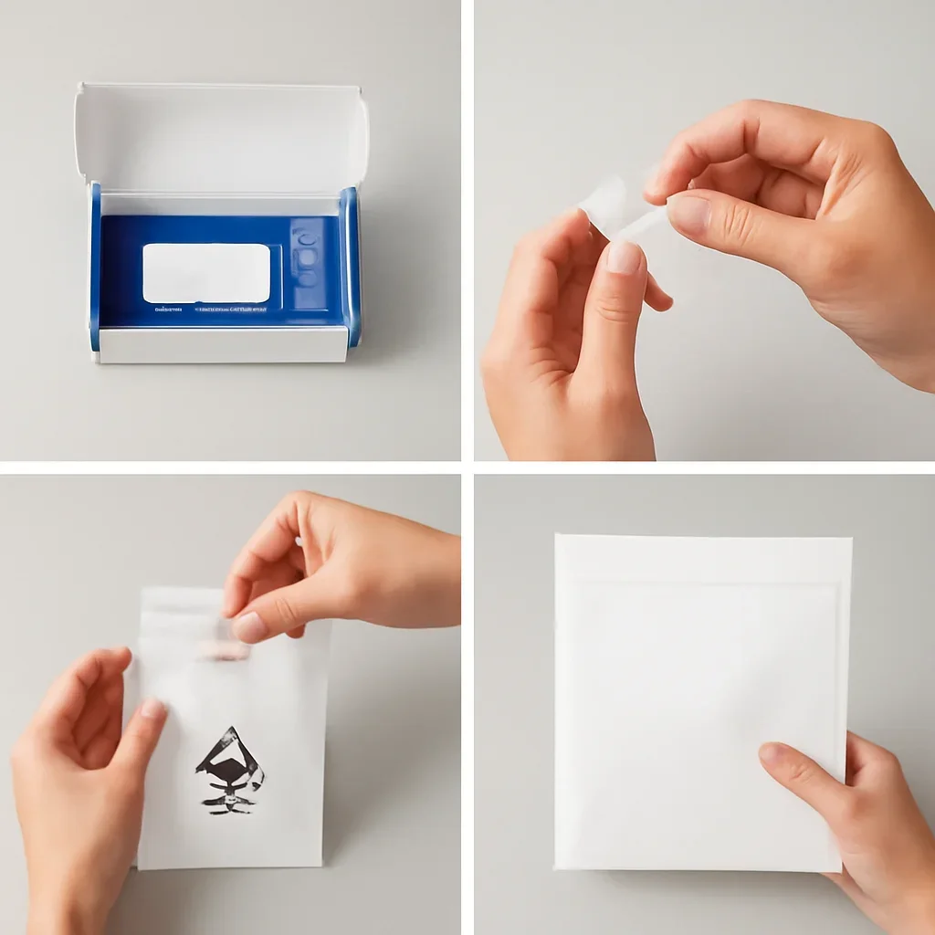 At-home sample collection and return steps for best microbiome test