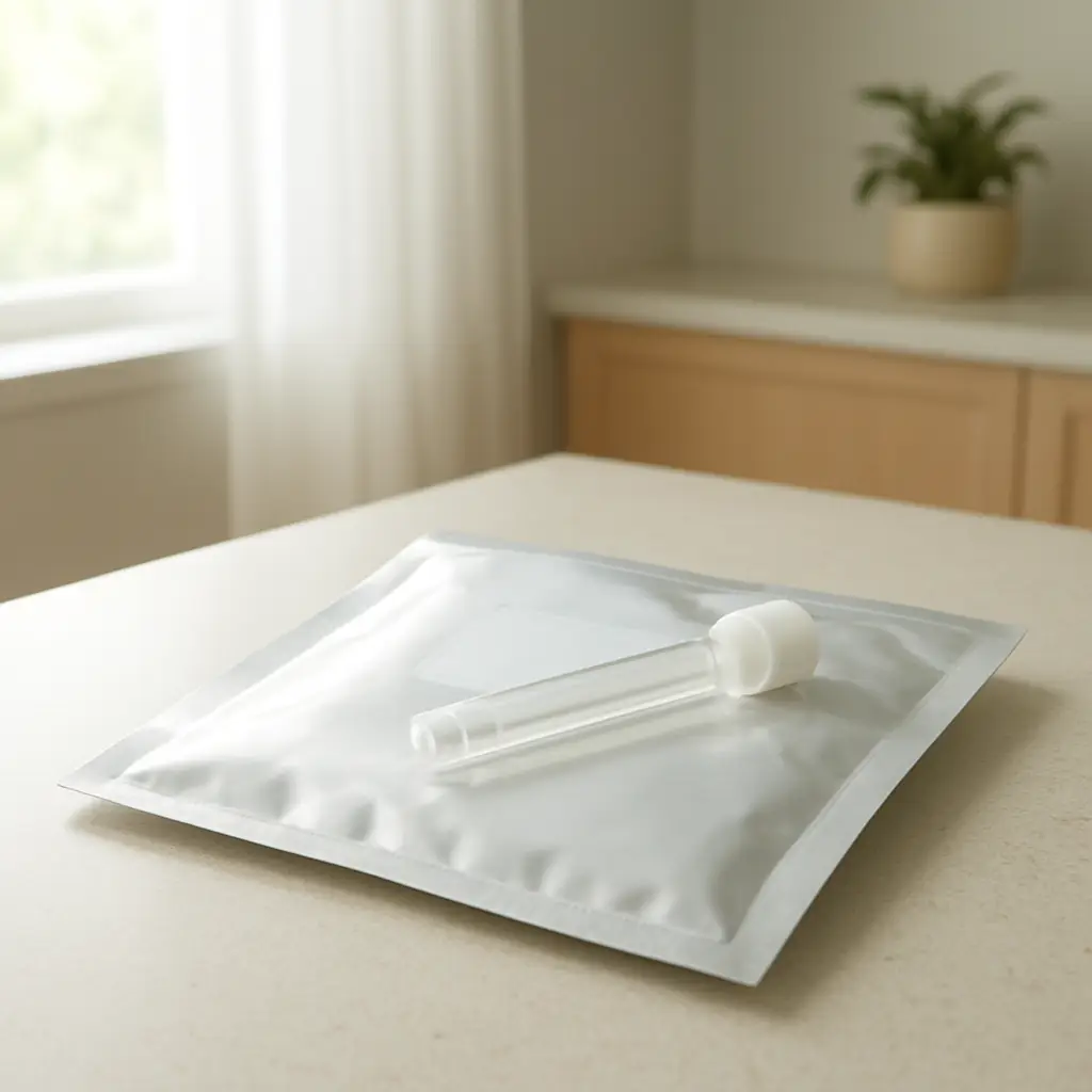 How to collect a microbiome sample and return an at-home test kit