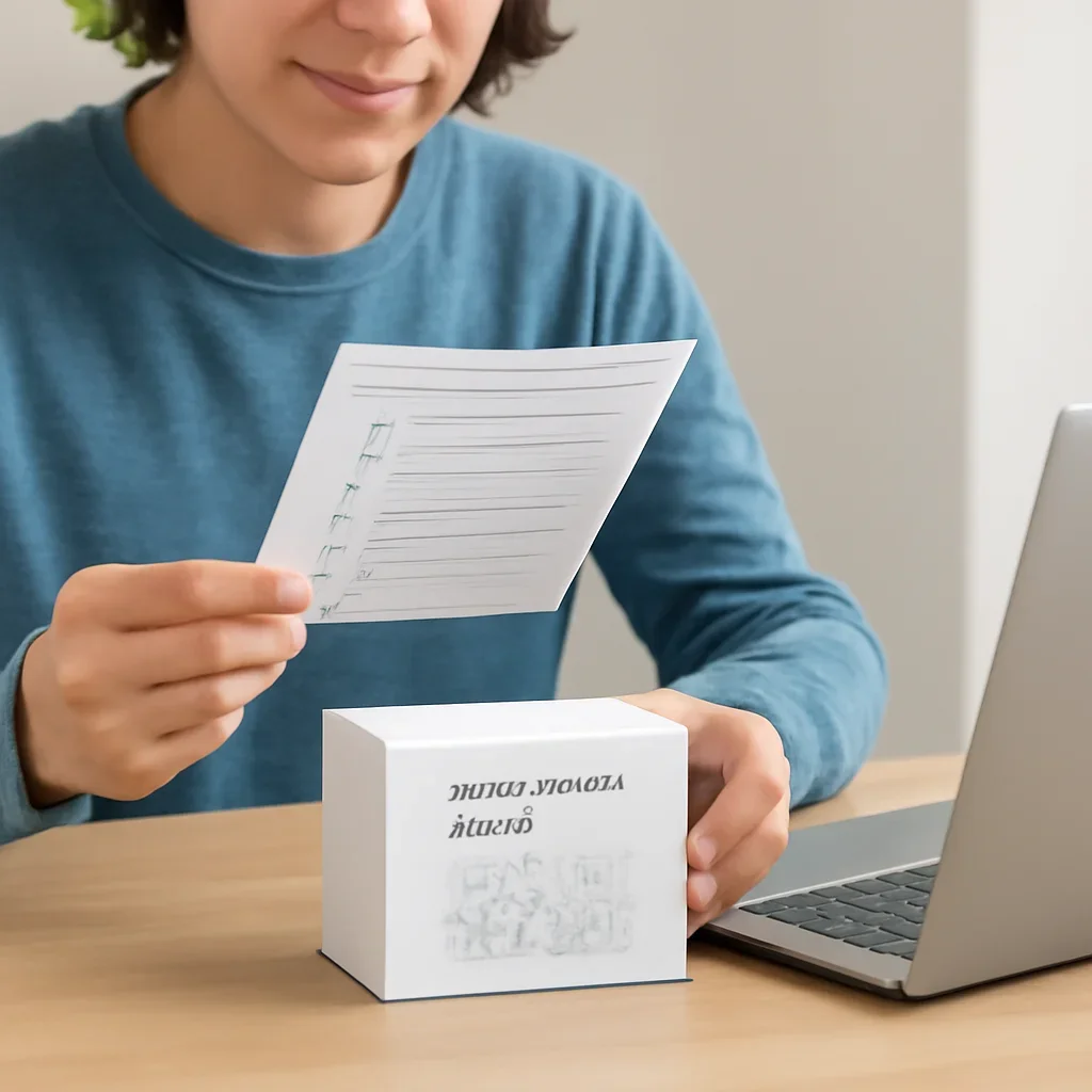 Order and shipping guidance for a microbiome test kit in the USA