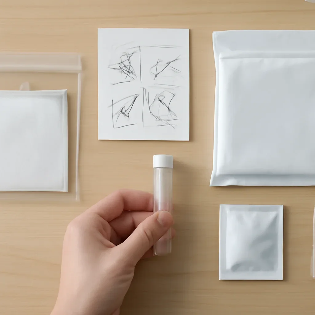At-home stool sample collection and return process for a gut microbiome test in Arizona