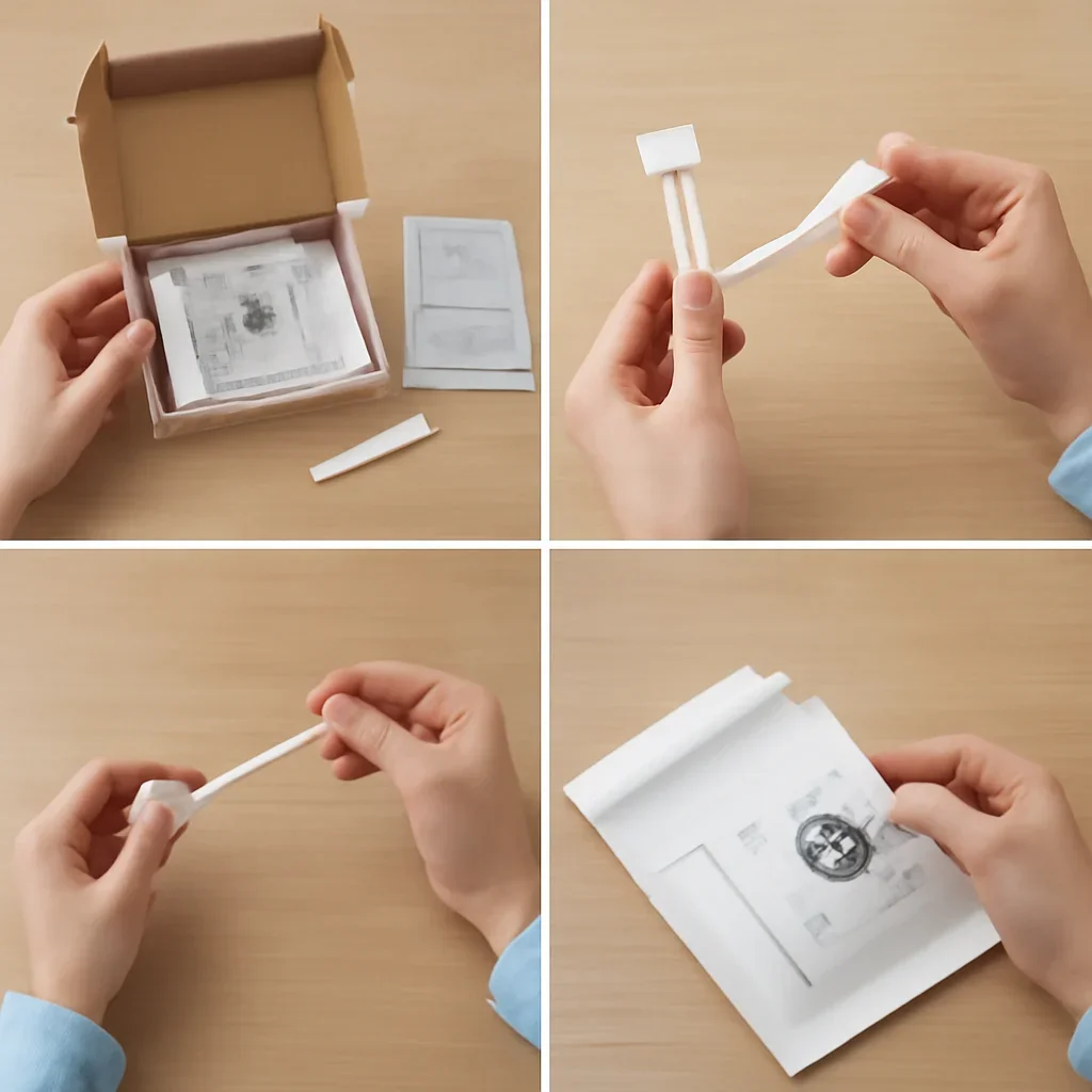 At-home stool sample collection and microbiome testing process in Kentucky