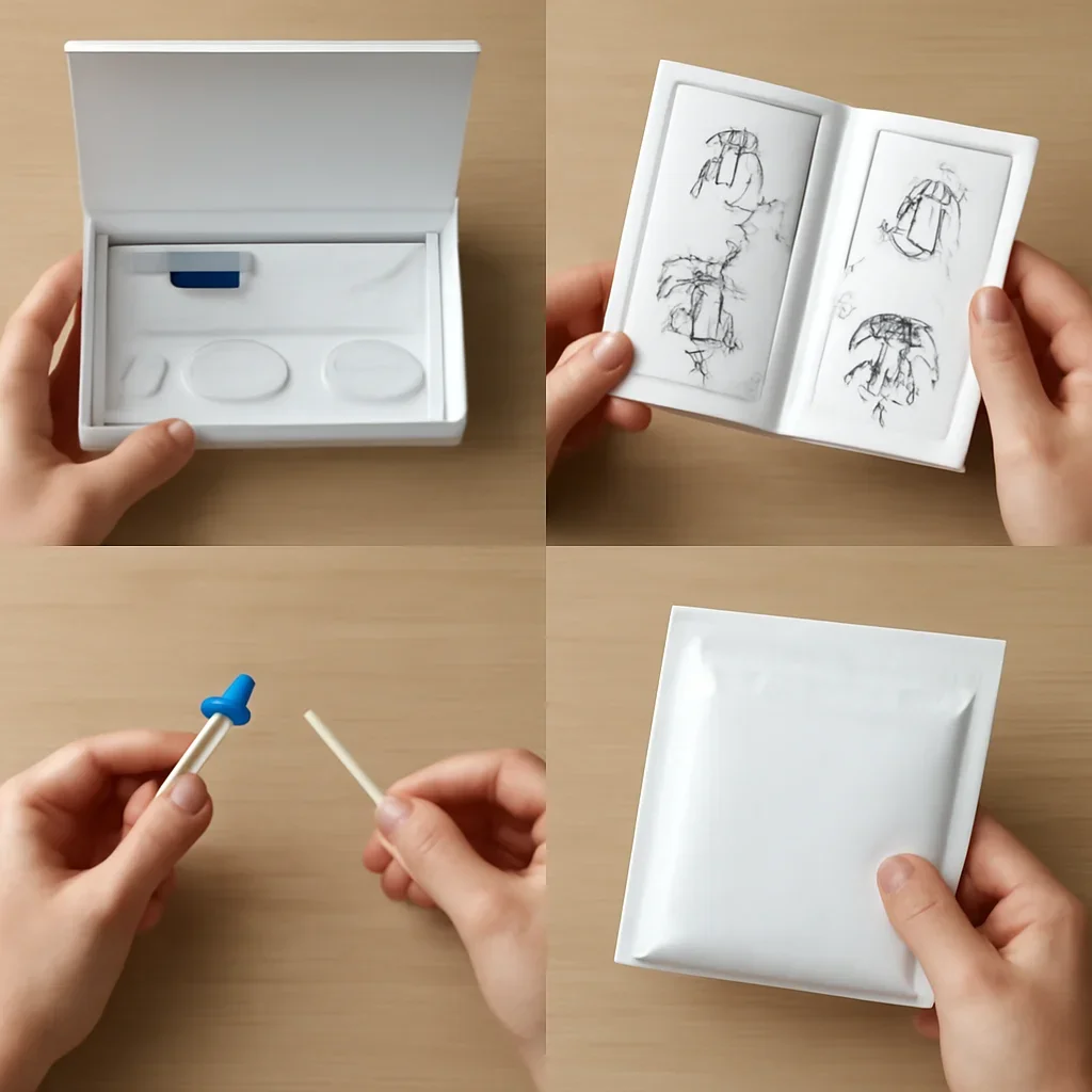 At-home stool sample collection and microbiome testing process for Texas customers