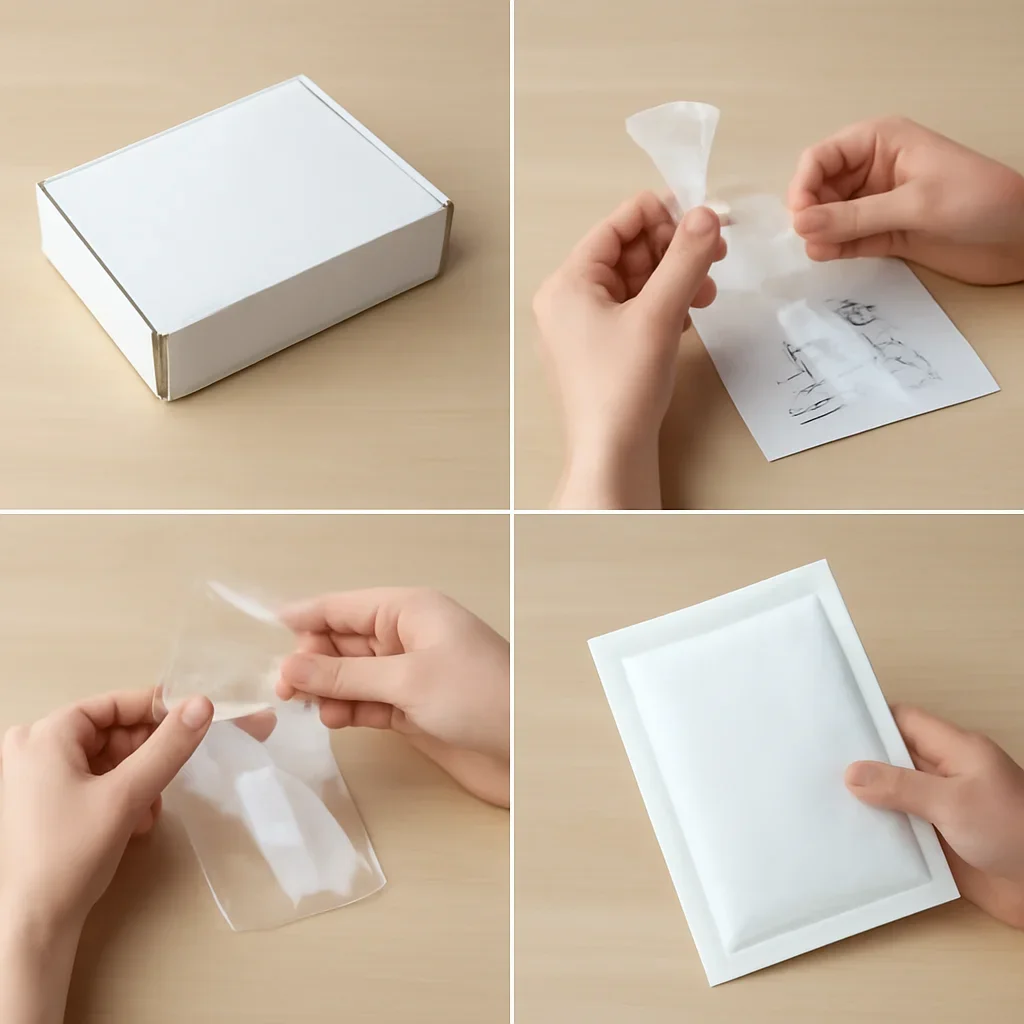 At-home sample collection and return steps for microbiome test Wisconsin